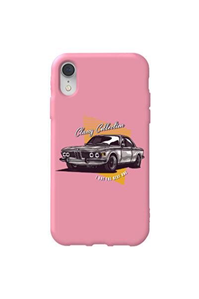Other Apple iPhone Xr Classy Collection Pink Colored Silicone TPU Θήκη