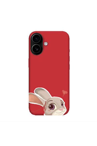 Other Apple Iphone 16 plus Valentines 16 Red Colored Silicone TPU Θήκη