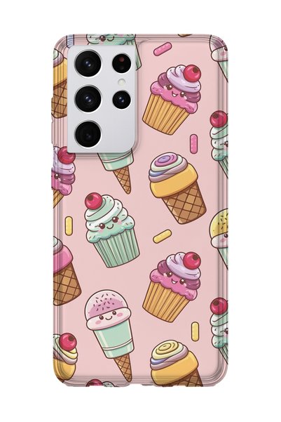 lelia Samsung Galaxy S21 Ultra Compatible Printed Transparent Phone Case |   ...