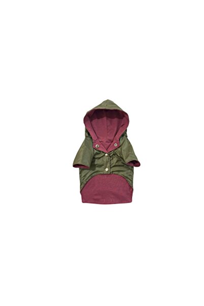 Empressco Green Colored Cat and Dog Seasonal Raincoat