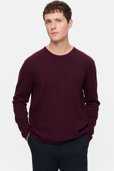 Damat Regular Fit Bordo Kazak
