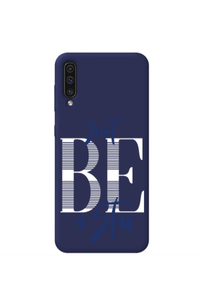 Other Samsung A70 Just Be a Star Dark blue Colored Silicone TPU Θήκη