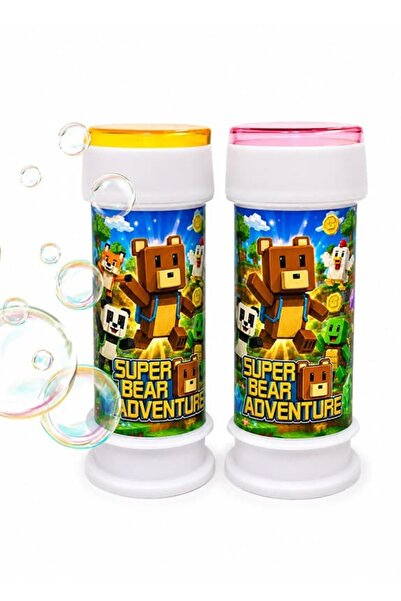 parti show Super Bear Adventure Köpük Baloncuk 2 Adet