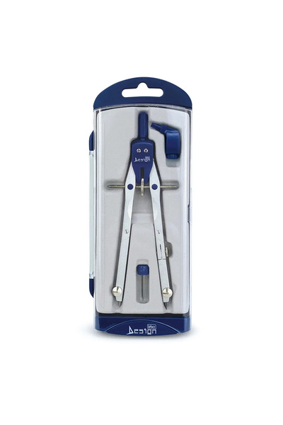 Lebez 81537 Set de compasuri școlare metalice micrometrice