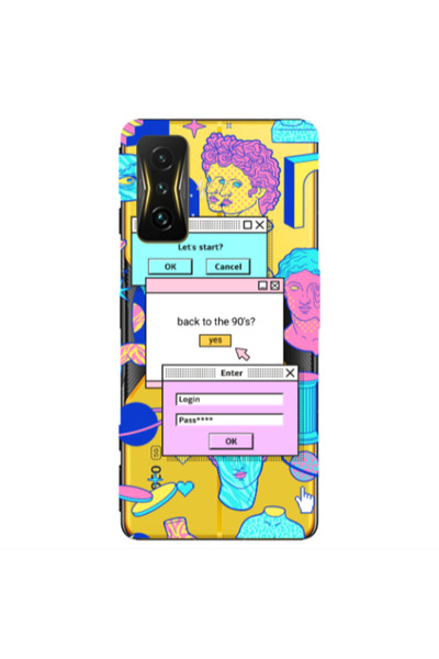 Other Xiaomi Poco F4 Gt Enter Login Transparent Silicone TPU Θήκη