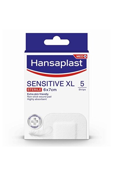 Hansaplast | Sensitive XL | Επιθέματα για Ευαίσθητη Επιδερμίδα 6 x 7cm | 5τμχ
