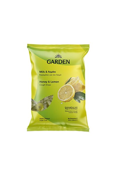 Garden | Καραμέλες για το Λαιμό Μέλι &amp; Λεμόνι | 60gr