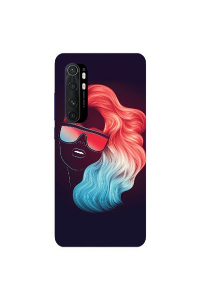 Other Xiaomi Mi Note 10 Lite Girl with glasses Transparent Silicone TPU Θήκη