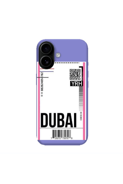 Other Apple Iphone 16 plus Dubai YRH Purple Colored Silicone TPU Θήκη