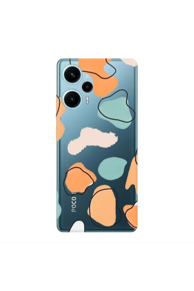 Other Xiaomi Poco F5 Colorful spots Transparent Silicone TPU Θήκη