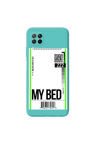 Other Huawei P40 Lite My Bed ZZZ Turquoise Colored Silicone TPU Θήκη