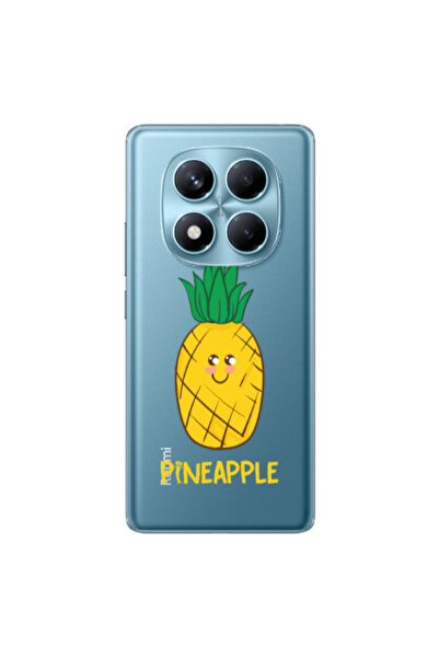 Other Xiaomi Redmi Note 14 Pro Pineapple Transparent Silicone TPU Θήκη