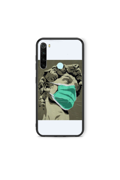 Other Xiaomi Redmi Note 8 Masque Black Glossy Θήκη