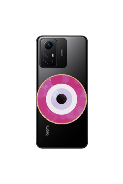 Other Xiaomi Redmi Note 12s Evil eye bead 2 Transparent Silicone TPU Θήκη