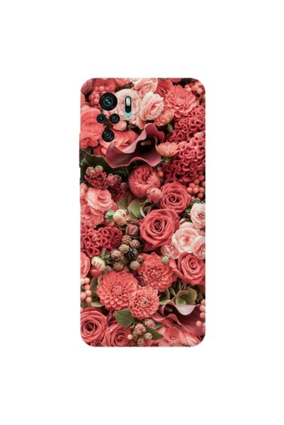 Other Xiaomi Redmi Note 10S Rose festival Transparent Silicone TPU Θήκη