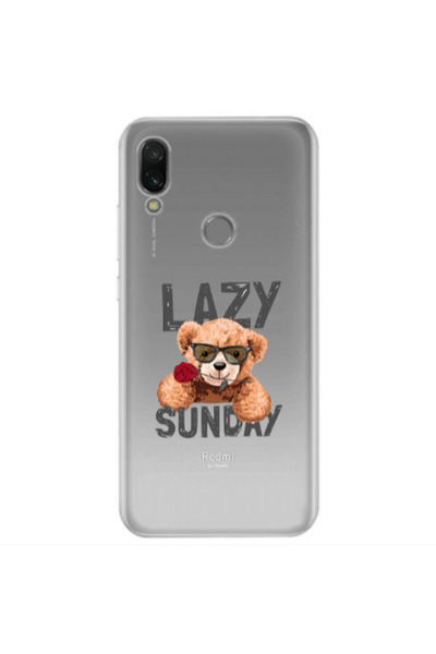 Other Xiaomi Redmi Note 7 Lazy sunday Transparent Silicone TPU Θήκη
