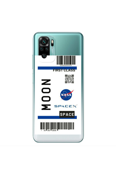 Other Xiaomi Redmi Note 10S Moon spacex Transparent Silicone TPU Θήκη