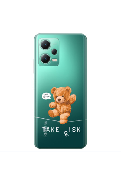 Other Xiaomi Redmi Note 12 Pro 5G Take risk Transparent Silicone TPU Θήκη