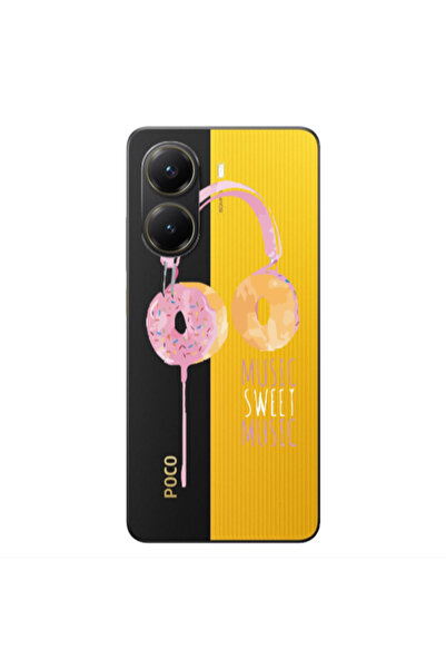 Other Xiaomi Poco X7 Pro Donut earphone Transparent Silicone TPU Θήκη