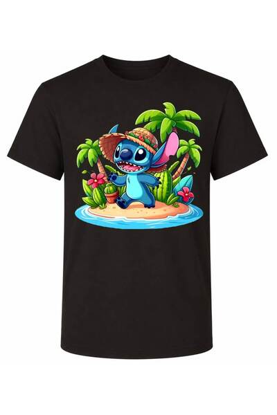 ROLY Tricou Unisex Bumbac Print Lilo & Stitch