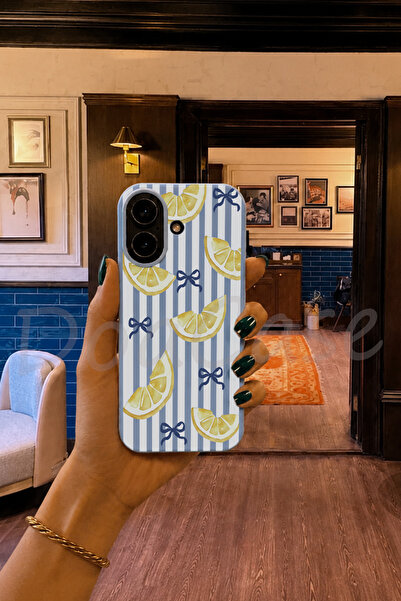 DoaCase iPhone 16 Uyumlu Bebek Mavisi Renkli Lansman Telefon Kılıfı