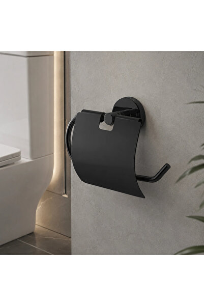 ÇELİK BANYO D10-042 - حامل ورق بغطاء واسع