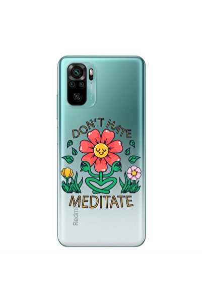 Other Xiaomi Redmi Note 10S Meditate Transparent Silicone TPU Θήκη