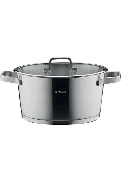 Pyramis Steel Line Inox Χύτρα 5,5 Lt 28cm