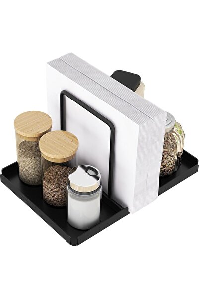 Arabest Metal Napkin Holder,Standing,Multi-Purpose,5.7-Inch Height,3.1-Inch D...