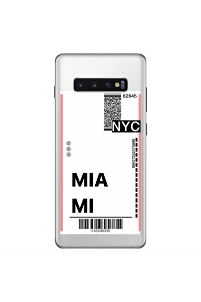 Other Samsung S10 Plus Miami NYC Transparent Silicone TPU Θήκη