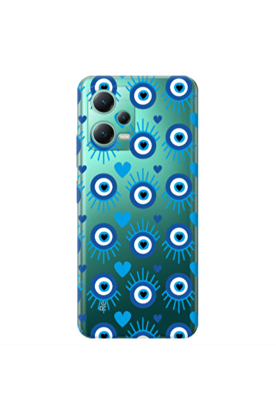 Other Xiaomi Redmi Note 12 Pro 5G Heart Eye Transparent Silicone TPU Θήκη
