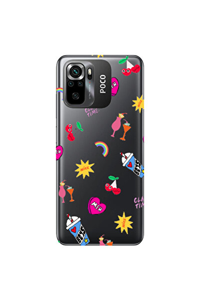 Other Xiaomi Poco M5 s glam time Transparent Silicone TPU Θήκη