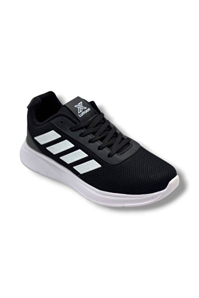 LUTTOON 4313-26 Anorak Fashion Anatomical Men's Sneaker Black White