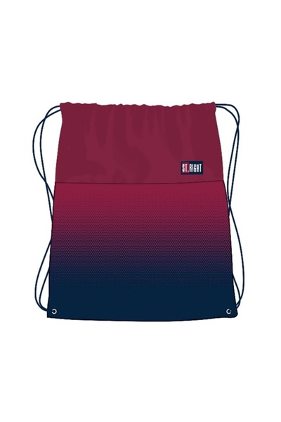 MC Micostore Rucsac cu snur pentru copii St.Majewski St.Right Burgund Gradien...