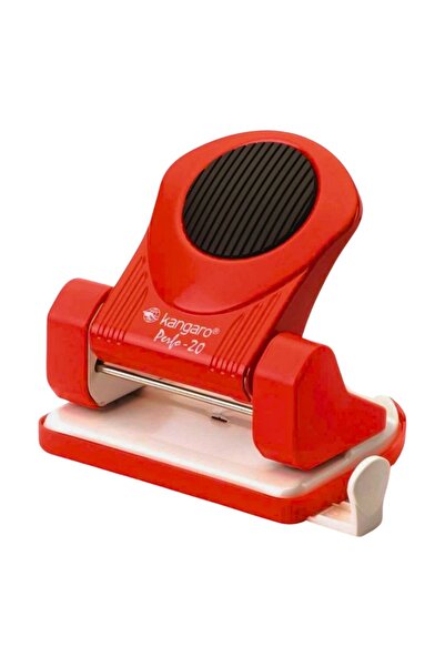 MC Micostore Perforator Perfo-20, 20 coli, metalic, rosu