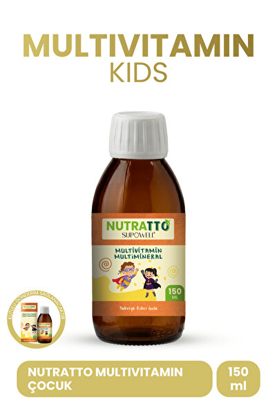 nutratto SUPOWELL Multivitamin ve Multimineral Takviye Edici Gıda