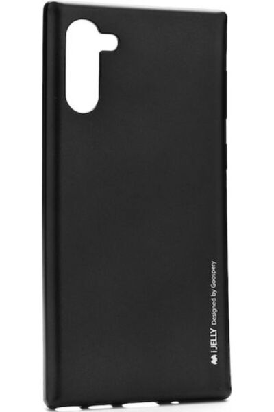 Mercury i-Jelly Πίσω Κάλυμμα Σιλικόνης Μαύρο (Galaxy Note 10)