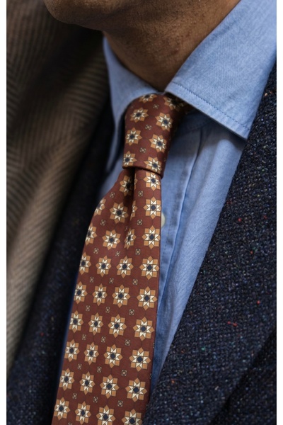 CROATE Imperial Collection |   Imported Italian Tencel Fabric Luxury Men's Tie