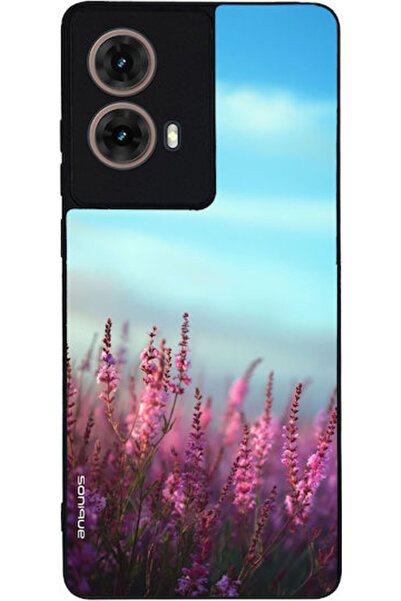 Other Σονίκ Λιλά Θήκη Πλάτης Σιλικόνης (Moto G85)