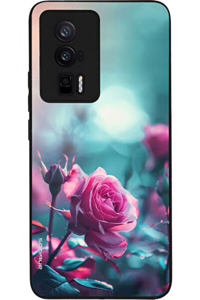 Other Σονίκ Ροζ Θήκη Πλάτης Σιλικόνης για Poco F5 Pro