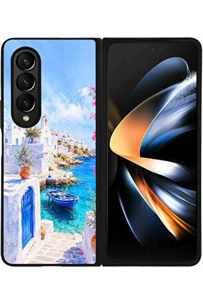 Other Σονίκ Λευκή Σιλικονούχα Πίσω Θήκη (Galaxy Z Fold4)