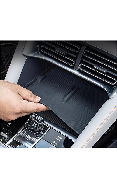 Midkan Byd Seal Kablosuz Şarj Alanı Orta Konsol Desenli Silikon Ped