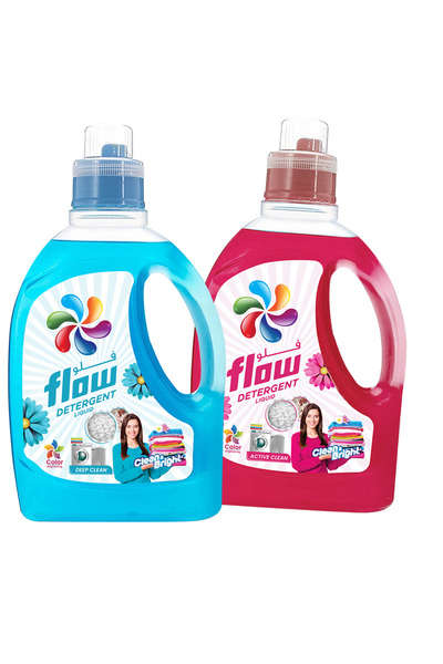 Flow Liquid Detergent Active Clean 1L