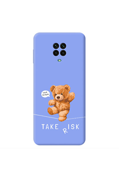 Other Xiaomi Redmi Note 9 Pro Take risk Light Purple Colored Silicone TPU Θήκη