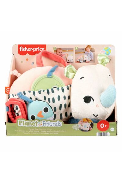 FISHER PRICE Jucarie interactiva pentru bebelusi, Fisher Price, texturi varia...