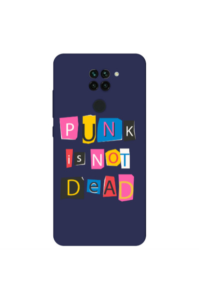 Other Xiaomi Redmi Note 9 Punk is not Dead Dark blue Colored Silicone TPU Θήκη