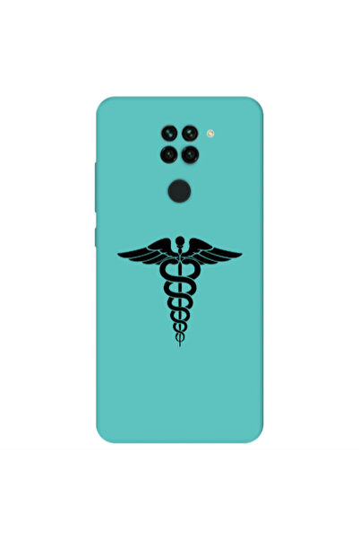 Other Xiaomi Redmi Note 9 Medical Spa Turquoise Colored Silicone TPU Θήκη