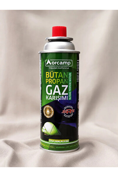 Bereketli Store Orcamp 500 ml Bütan Propan Gaz Karışımı Kamp Gazı | Portatif ...