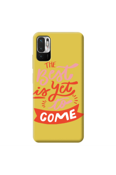Other Xiaomi Redmi Note 10 Pro 5G The Best Yellow Colored Silicone TPU Θήκη