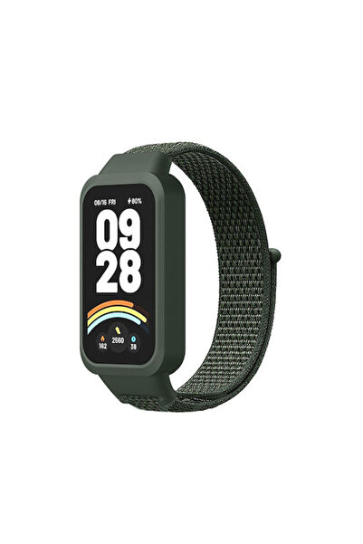 OEM Υφασμάτινο λουράκι πράσινο (Xiaomi Redmi Band 3, Xiaomi Redmi Band 9 Active)